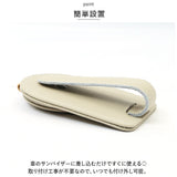 サングラスホルダー 通販 メガネクリップ メガネホルダー 車 車載 車用 カードホルダー 眼鏡 サングラス ホルダー クリップ サンバイザー 収納 マグネット レザー コンパクト カード