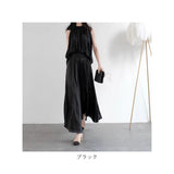コットン ワイドパンツ レディース 通販 パンツ リゾート ロングパンツ スカートパンツ フレアパンツ ワイド ゆったり 夏 春 春夏 イージーパンツ ウエストゴム ドレープ おしゃれ