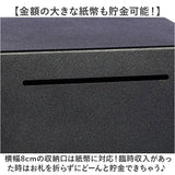 開かない貯金箱 お札 通販 貯金箱 貯金 開かない 貯まる 四角 正方形 北欧 ステンレス アクリル 札 紙幣 500円玉 折らない 中身が見える 高級感 高品質 ギフト 贈り物 シンプル 無地