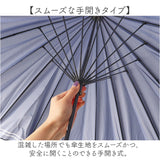 傘 16本骨 レディース おしゃれ 通販 耐風傘 55cm 手開き 長傘 耐風 かさ カサ 雨傘 レディース傘 可愛い 女性 大人 高校生 オシャレ かわいい シンプル 軽量 軽い 通勤 通学 Natural