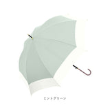 ジャンプ傘 8本骨 60cm レディース 通販 雨傘 長傘 60センチ 晴雨兼用傘 女性 大人 婦人傘 持ちやすい くすみカラー グラスファイバー 丈夫 UVカット UPF50+ 無地 上品 きれいめ 大きめ