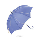 Natural Basic ナチュラルベーシック 傘 通販 60cm レディース 長傘 雨傘 晴雨兼用傘 花びら傘 ワンタッチ傘 ジャンプ傘 かさ カサ フレラ グラスファイバー骨 おしゃれ かわいい