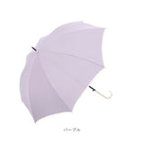 Natural Basic ナチュラルベーシック 傘 通販 60cm レディース 長傘 雨傘 晴雨兼用傘 ジャンプ傘 ワンタッチ傘 日傘 UVカット グラスファイバー骨 かさ カサ 雨晴兼用 8本骨 ブランド