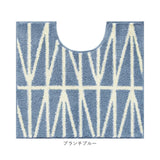 トイレマット おしゃれ 通販 マット トイレ 洗える 60 × 55cm オカトー ナチュラル 55×60cm シンプル トイレファブリック 可愛い トイレタリー インテリア トイレ用品 雑貨 日用品