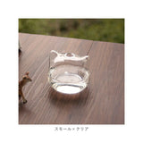 花瓶 一輪挿し ガラス 通販 フラワーベース かびん 花器 ねこ 猫 ネコ 猫型 かわいい おしゃれ 涼しげ クリア 猫雑貨 ねこ雑貨 ネコ雑貨 シンプル リビング ダイニング 寝室 玄関