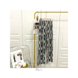 ワイドパンツ レディース 柄 通販 ジャガードパンツ セミワイドパンツ セミワイド ズボン 夏パンツ 長ズボン ロング丈 ロング ワイド パンツ ゆったり ボトムス ウエストゴム カジュアル