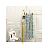 ワイドパンツ レディース 柄 通販 ジャガードパンツ セミワイドパンツ セミワイド ズボン 夏パンツ 長ズボン ロング丈 ロング ワイド パンツ ゆったり ボトムス ウエストゴム カジュアル