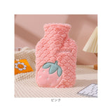 湯たんぽ シリコン 通販 ゆたんぽ 湯タンポ かわいい 可愛い カバー付き 柔らかい ソフト 防寒グッズ 寒さ対策 ボトル 注水式 オフィス 自宅 アウトドア 睡眠 ペット 手 足元 エコ 省エネ