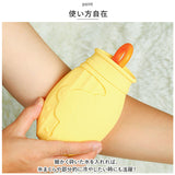 湯たんぽ シリコン 通販 ゆたんぽ 湯タンポ レンジ ボトル カバー付き かわいい 可愛い 320ml 防寒グッズ 柔らかい ソフト あったか 保温 冷え対策 お腹温め 小さめ コンパクト オフィス