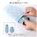 湯たんぽ シリコン 通販 ゆたんぽ 湯タンポ レンジ かわいい 可愛い カバー付き 柔らかい ソフト 防寒グッズ 寒さ対策 小さめ コンパクト オフィス 自宅 アウトドア お腹温め 手 足首温め