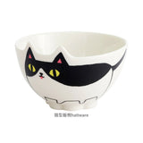 にゃん屋 猫3兄弟 お茶碗 通販 日本製 飯椀 ご飯茶碗 茶碗 茶わん 猫 ねこ ネコ 耳付き キャラクター 猫柄 ネコ柄 食器 可愛らしい キッチン雑貨 かわいい 可愛い キャラ キャット