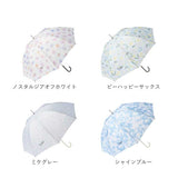 ニフティカラーズ 長傘 通販 nifty colors 傘 レディース 手開き 58cm 雨傘 かさ カサ 8本骨 ドーム型 UVカット 晴雨 兼用 軽量 軽い おしゃれ かわいい 丈夫 グラスファイバー 親骨 通勤