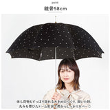 ニフティカラーズ 長傘 通販 nifty colors 傘 レディース 手開き 58cm 雨傘 かさ カサ 8本骨 ドーム型 UVカット 晴雨 兼用 軽量 軽い おしゃれ かわいい 丈夫 グラスファイバー 親骨 通勤