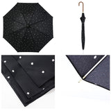 ニフティカラーズ 長傘 通販 nifty colors 傘 レディース 手開き 58cm 雨傘 かさ カサ 8本骨 ドーム型 UVカット 晴雨 兼用 軽量 軽い おしゃれ かわいい 丈夫 グラスファイバー 親骨 通勤