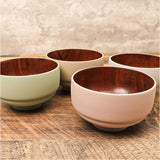 お椀 木製 少し大きめ 通販 おわん 汁椀 味噌汁椀 おしゃれ かわいい ボウル 食器 お皿 スープボウル シリアル 山中塗 かのりゅう 持ちやすい 滑りにくい スタッキング 天然木 シンプル