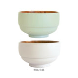 お椀 木製 少し大きめ 2個セット 通販 おわん 汁椀 味噌汁椀 おしゃれ かわいい ボウル 食器 お皿 スープボウル 山中塗 かのりゅう 持ちやすい 滑りにくい スタッキング 天然木 シンプル