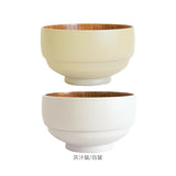 お椀 木製 少し大きめ 2個セット 通販 おわん 汁椀 味噌汁椀 おしゃれ かわいい ボウル 食器 お皿 スープボウル 山中塗 かのりゅう 持ちやすい 滑りにくい スタッキング 天然木 シンプル