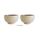 お椀 おしゃれ 2個セット 通販 おわん 汁椀 味噌汁椀 かわいい ボウル 食器 お皿 スープボウル 山中塗 かのりゅう 持ちやすい 滑りにくい スタッキング 天然木 シンプル ナチュラル