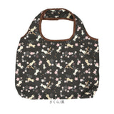洗える エコバッグ 通販 エコバック コンビニバッグ コンビニバック コンパクト 持ち運び 折り畳み 折りたたみ ねこ ネコ 猫 かわいい ねこ雑貨 音楽雑貨 のあぷらす