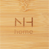 NH home エヌエイチホーム 弁当箱 二段 小さめ 通販 日本製 国産 お重箱 重箱 御重 ランチボックス お弁当箱 二段重箱 15cm バンブー シンプル 無地 運動会 おしゃれ 行楽 スタイリッシュ