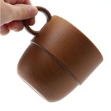 NH home エヌエイチホーム カップ 木目 通販 日本製 国産 マグカップ コップ 食器 和食器 スタッキングカップ 軽い 軽量 丈夫 小さい 小さめ 洗いやすい 電子レンOK 食洗機OK 割れにくい