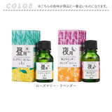 エッセンシャルオイル アロマ 通販 精油 アロマオイル ブレンドオイル フレグランスオイル オイル ブレンド 昼用 夜用 リフレッシュ 癒し アロマバス スッキリ さっぱり リビング