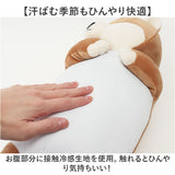 ねむねむアニマルズ 枕 通販 おやすみクールピロウ 冷感枕 抱きまくら ピロー クールピロー ひんやり 冷感 動物 アニマル もちもち ふわふわ お昼寝 リラックス ナップ シエスタ