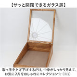 NEIN MARKE ナインマーケ ディスプレイケース 通販 コレクションケース アクセサリーケース アクセサリー収納 ショーケース ケース 収納 ガラス 木製 ジュエリー アクセサリー