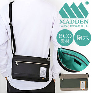 madden equipment 小さめ ショルダー NMTC-05 通販 ショルダーバック ショルダーバッグ 肩掛け 斜めかけ 横型 横 メデン イクイップメント 軽い 軽量 撥水 はっ水 コンパクト かっこいい