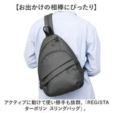 regista レジスタ スリングバッグ 691 通販 スリングバック ワンショルダー ショルダーバッグ ショルダーバック ショルダー 斜めがけ ななめ掛け 肩掛け 鞄 かばん ファスナー ターポリン