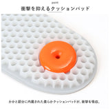 インソール 衝撃吸収 通販 ジェルインソール クッション 中敷き ゲルインソール ジェル ゲル メンズ レディース フリーカット 制菌 消臭 喜多 KITA 7980 ナノジェルインソール