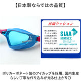 スワンズ swans ゴーグル SR-72NreAB 通販 日本製 スイムゴーグル スイミングゴーグル 水中メガネ 水中眼鏡 透明 クッションあり UVカット 競泳用ゴーグル レーシングゴーグル 曇り止め