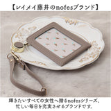 ノフェス リール付きパスケース 通販 nofes NSP1448 パスケース 定期入れ ストラップ付 縦型 リール付き おしゃれ レディース 大人 可愛い レイメイ藤井 大学生 高校生 女子 女の子 上品