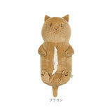 ティッシュカバー 猫 通販 にゃふにゃふ ねこ ネコ ティッシュケース ボックスティッシュケース ボックスティッシュカバー ティッシュ入れ 壁掛け ぬいぐるみ 可愛い 吊り下げ 雑貨 動物