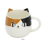 セラミック藍 マグカップ 通販 にゃん屋 猫3兄弟 マグ カップ 湯呑み コップ 食器 猫 ネコ ねこ セラミック 藍 ai 陶器 ギフト 贈り物 誕生日 女性 結婚記念日 家族 お揃い 可愛い