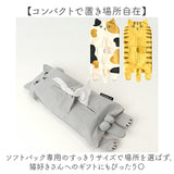 ティッシュカバー アンドパッカブル 通販 ニャンタマティッシュカバー ティッシュケース おしゃれ かわいい 猫 ねこ ネコ ティッシュ AND PACKABLE コンパクト インテリア雑貨 リビング