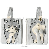 ティッシュポーチ AND PACKABLE 通販 ティッシュ入れ ポーチ ミニポーチ 猫 ねこ ネコ 小物入れ かわいい コスメポーチ ポケットティッシュポーチ メイクポーチ おしゃれ 化粧ポーチ