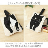 ティッシュポーチ AND PACKABLE 通販 ティッシュ入れ ポーチ ミニポーチ 猫 ねこ ネコ 小物入れ かわいい コスメポーチ ポケットティッシュポーチ メイクポーチ おしゃれ 化粧ポーチ