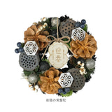 お正月 リース S 通販 玄関リース 冬 玄関 飾り Sサイズ 玄関飾り 壁飾り 秋 正月飾り 花 オーナメント GREEN HOUSE グリーンハウス ギフトボックス ウェルカム クリスマス ハロウィン