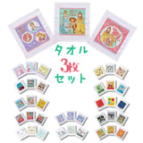 SKATER スケーター おしぼり タオル 3枚セット 通販 キャラクター お手拭きタオル タオル タオルハンカチ ハンカチ 保育園 キッズ 子供 こども 子ども 男の子 女の子 運動会 遠足 公園