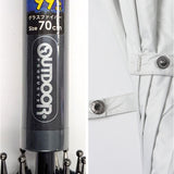 OUTDOOR PRODUCTS 長傘70 通販 雨傘 日傘 傘 かさ カサ 晴雨兼用 アウトドアプロダクツ 雨具 UVカット 暑さ対策 日焼け対策 メンズ レディース 遮光率 99％以上 男女兼用 アウトドア