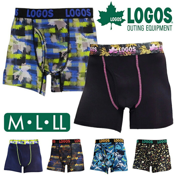 ボクサーブリーフ メンズ 通販 LOGOS ボクサーパンツ パンツ 前開き 下着 ブリーフ インナー アンダーウェア ブランド ロゴス 中学生 高校生 男子 紳士下着 紳士下着パンツ ボクサー