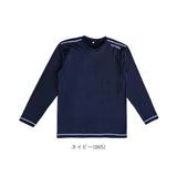 長袖 tシャツ メンズ 通販 Kaepa 長袖丸首シャツ Tシャツ カットソー フリース トップス ブランド ケイパ 中学生 高校生 男子 スポーツ 防寒 アメカジ カジュアル おしゃれ かっこいい