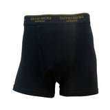 ボクサーパンツ メンズ セット 4枚 通販 ちょい漏れパンツ David Hicks ボクサーブリーフ 尿漏れパンツ 男性用 パンツ エチケットパンツ 綿 コットン 4枚組 紳士下着 肌着 インナー 下着