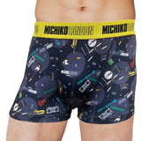 ボクサーパンツ メンズ 通販 ミチコロンドン MICHIKO LONDON ボクサーブリーフ パンツ 下着 ブリーフ 前閉じ ボクサー ブランド 紳士下着 紳士肌着 高校生 大学生 中学生 男子 ジュニア