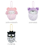 マスコットキーホルダー 好評 ぬいぐるみ おくるみマスコット サンリオ sanrio キャラクター キーホルダー ストラップ キーチャーム ボールチェーン かわいい 可愛い ギフト 子供 キッズ