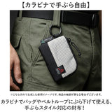 Overland ミニウォレット 通販 財布 ウォレット メンズ L字型 小銭入れ お札入れ WALLET おしゃれ イベント ミニ財布 コンパクト カードポケット カラビナ付き アウトドア フェス