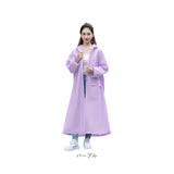 レインコート フード付き ロング 通販 カッパ 雨合羽 雨がっぱ 合羽 レインウェア レインウエア ロング丈 シンプル 無地 雨の日 通勤 レイングッズ アウトドア レディース 男女兼用