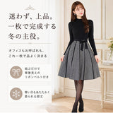 ワンピース 長袖 きれいめ 通販 フォーマルワンピース フォーマル 長袖ワンピース プリーツ おしゃれ シンプル かわいい 大人可愛い 通勤 無地 謝恩会 秋冬 結婚式 20代 30代 40代 50代