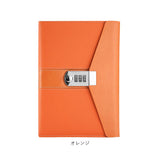 鍵付きノート A5 通販 手帳 スケジュール帳 日記帳 ビジネス手帳 スケジュール手帳 メモ帳 鍵付き ノート おしゃれ シンプル 合成皮革 ダイヤルロック付き フェイクレザー 文具 帳面